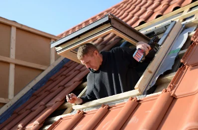 Pose de fenêtres de toit Velux à Chérence